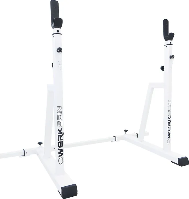 White Werksan IWF squat rack